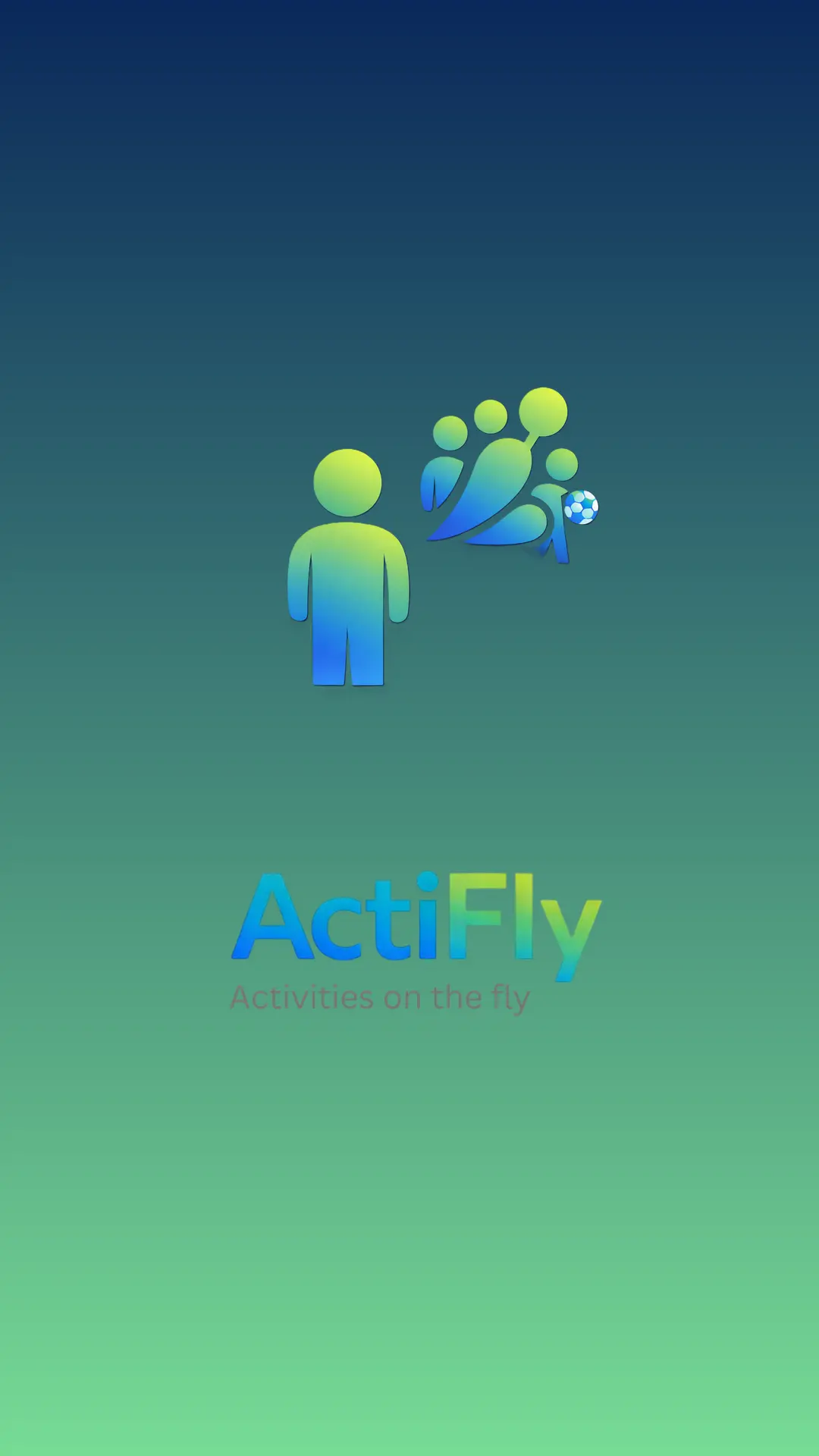 ActiFly Startbildschirm
