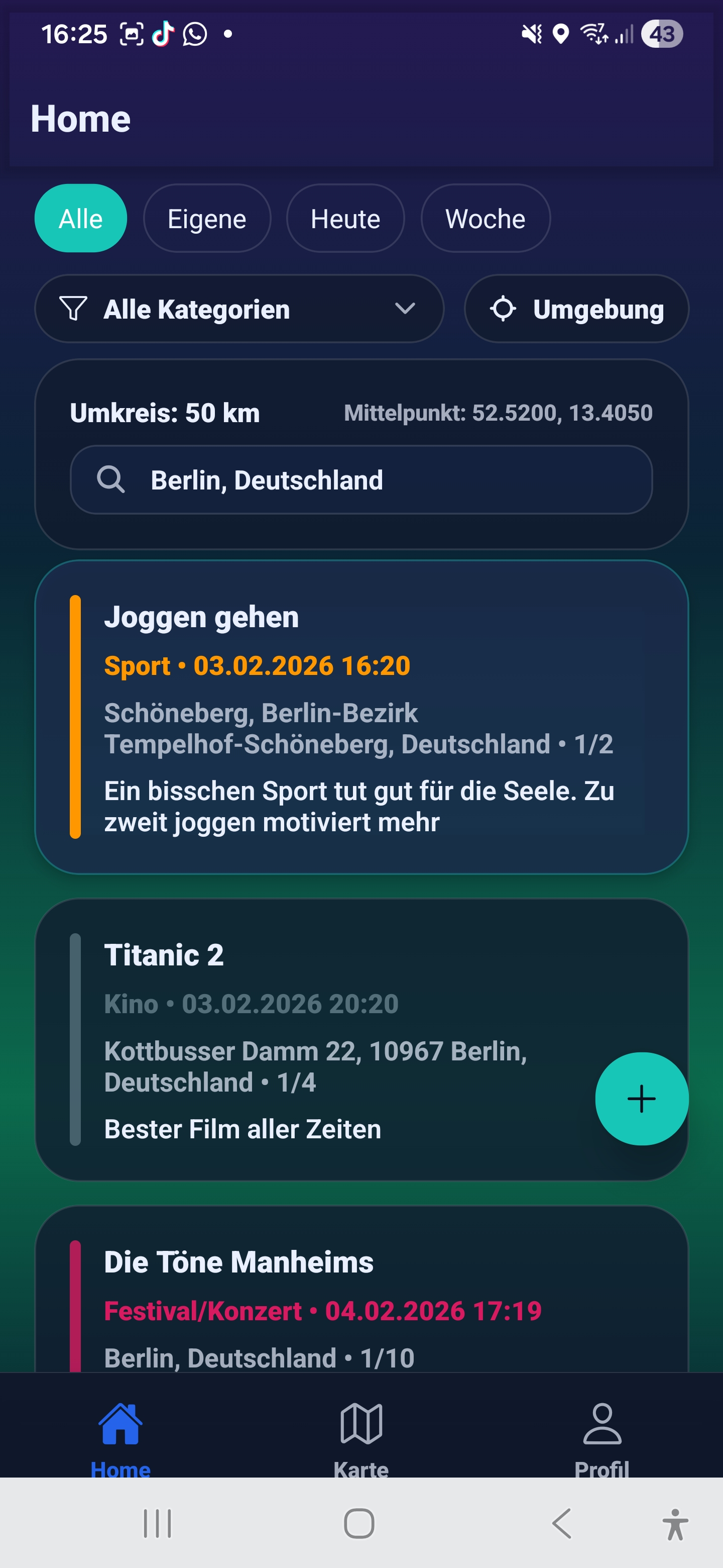 Startseite Feed